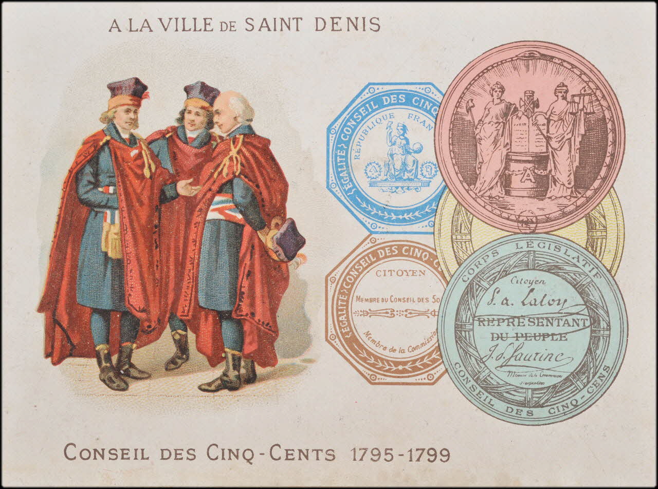 Romanet carte réclame chromo Paris 1878-1889 1995.1.4482.2 Photo