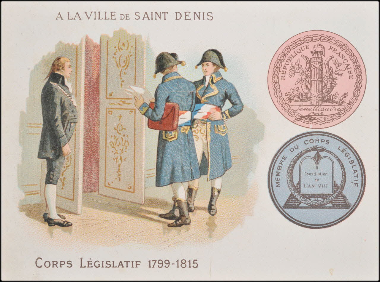 Romanet carte réclame chromo Paris 1878-1889 1995.1.4482.3 Photo