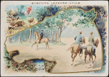 Romanet carte réclame chromo Paris 1900-1919 1995.1.4483.3  Photo