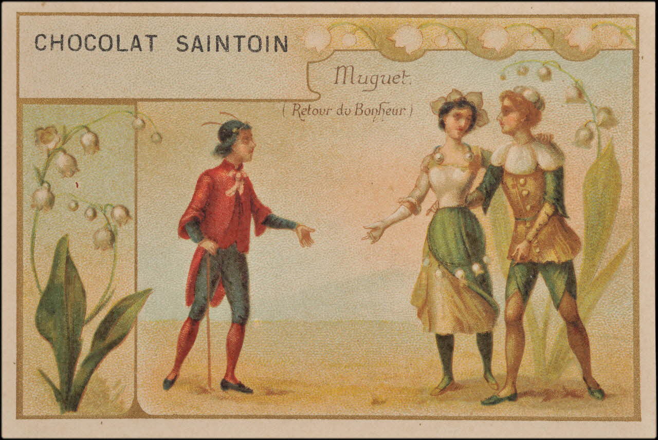 Romanet carte réclame chromo Paris 1900-1919 1995.1.4489.10 Photo