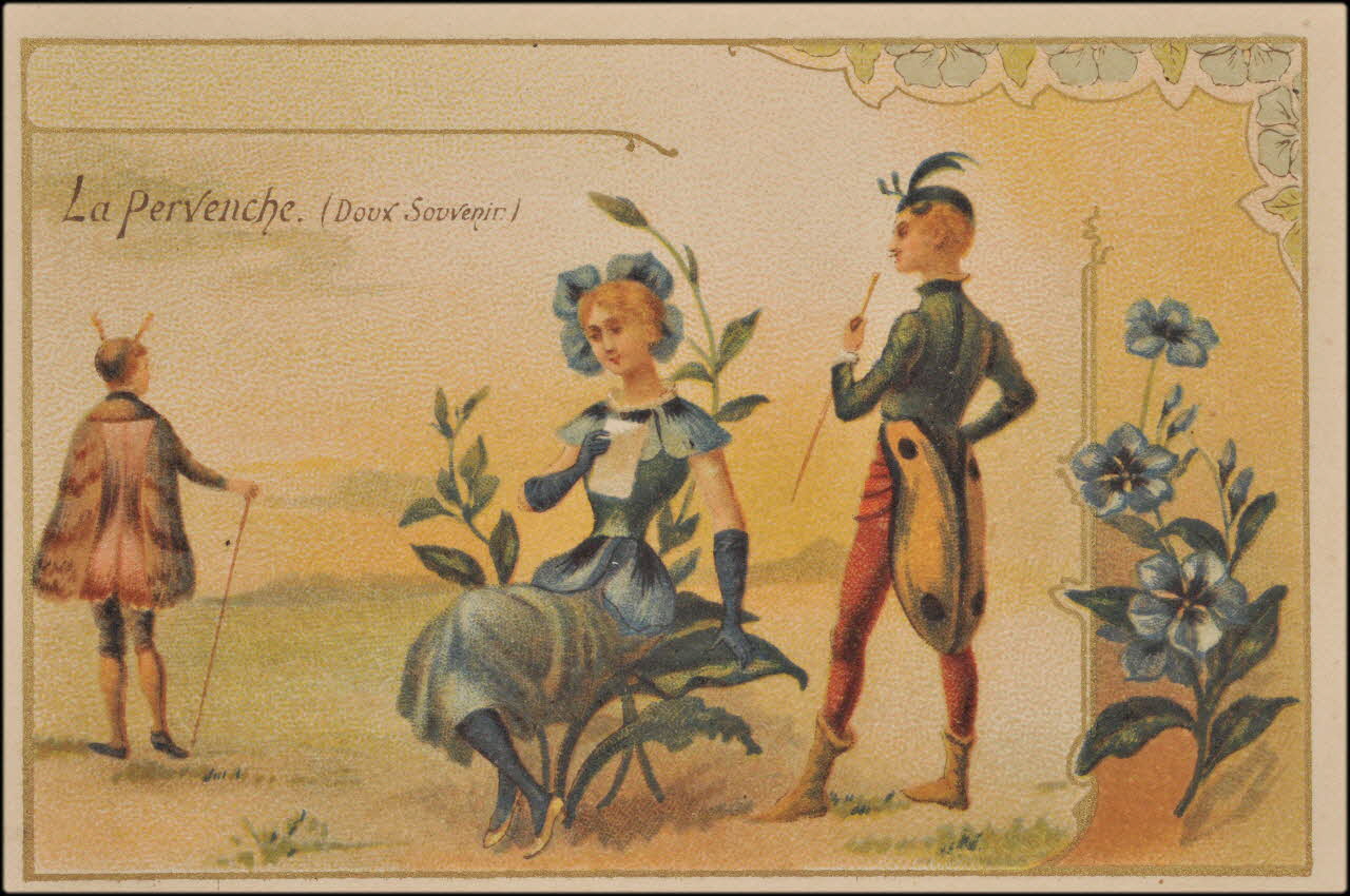 Romanet carte réclame chromo Paris 1900-1919 1995.1.4489.14 Photo