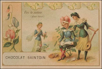 Romanet carte réclame chromo Paris 1900-1919 1995.1.4489.16 Photo