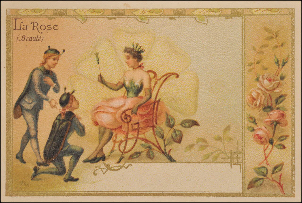 Romanet carte réclame chromo Paris 1900-1919 1995.1.4489.17 Photo