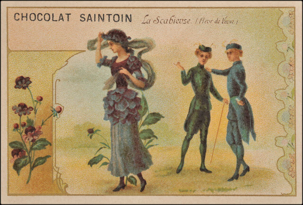 Romanet carte réclame chromo Paris 1900-1919 1995.1.4489.18 Photo
