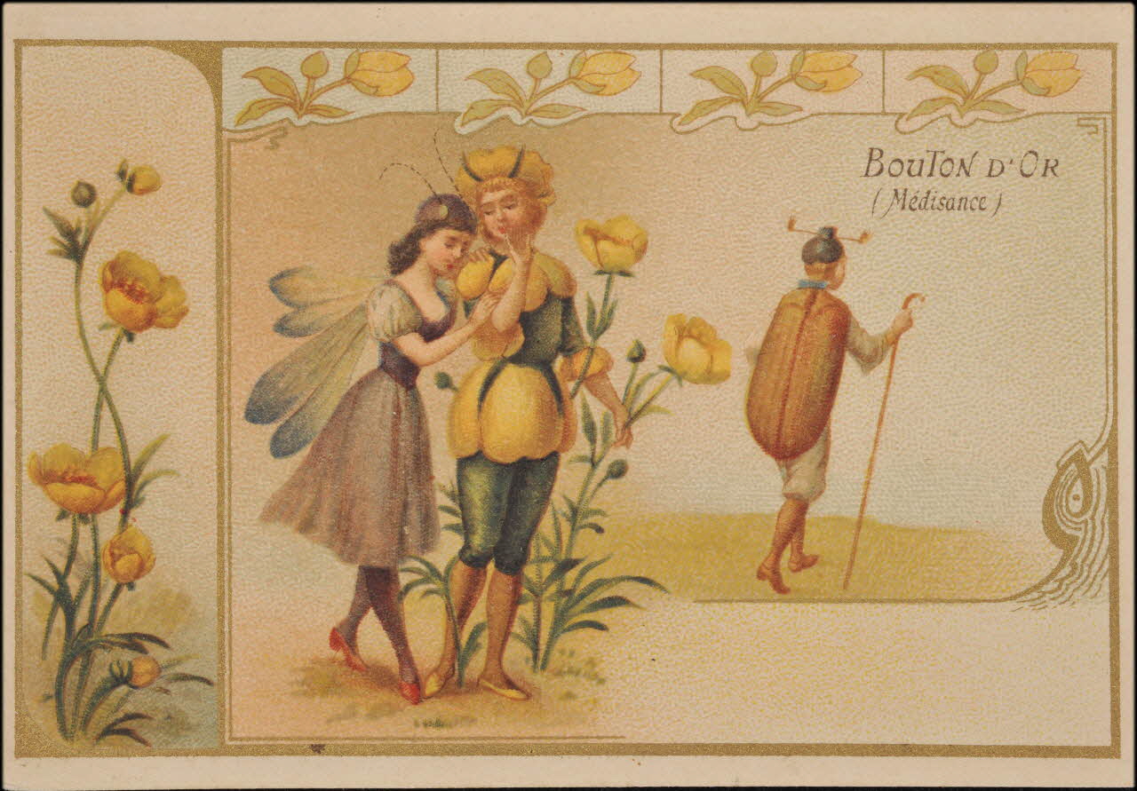 Romanet carte réclame chromo Paris 1900-1919 1995.1.4489.2 Photo