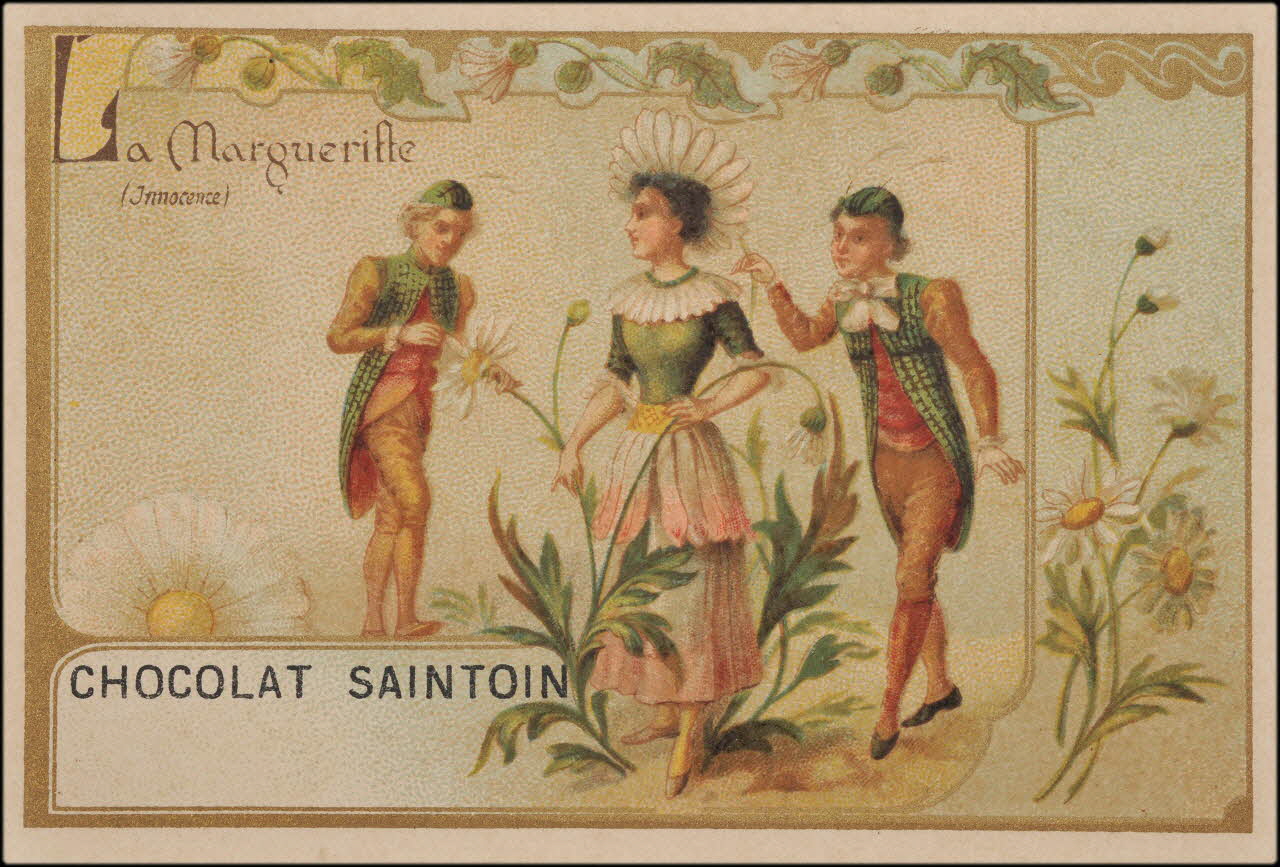 Romanet carte réclame chromo Paris 1900-1919 1995.1.4489.9 Photo