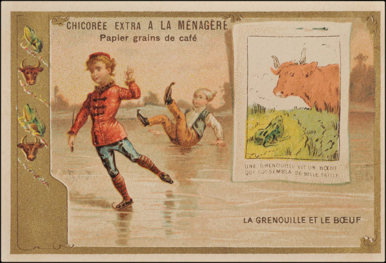Romanet carte réclame chromo Paris 1900-1919 1995.1.4494.3 Photo