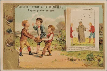 Romanet carte réclame chromo Paris 1900-1919 1995.1.4494.4 Photo