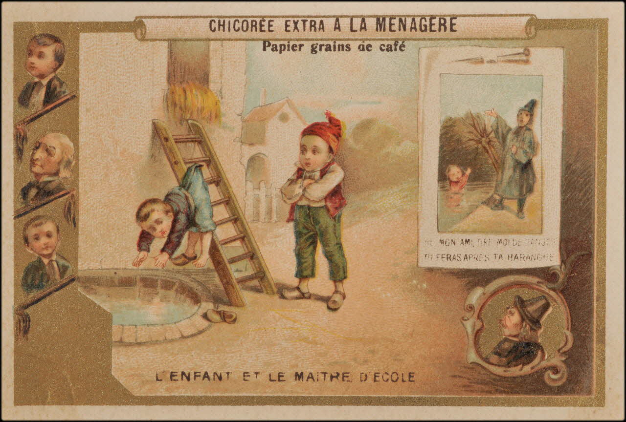 Romanet carte réclame chromo Paris 1900-1919 1995.1.4497.1 Photo