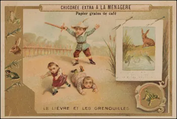 Romanet carte réclame chromo Paris 1900-1919 1995.1.4497.3 Photo