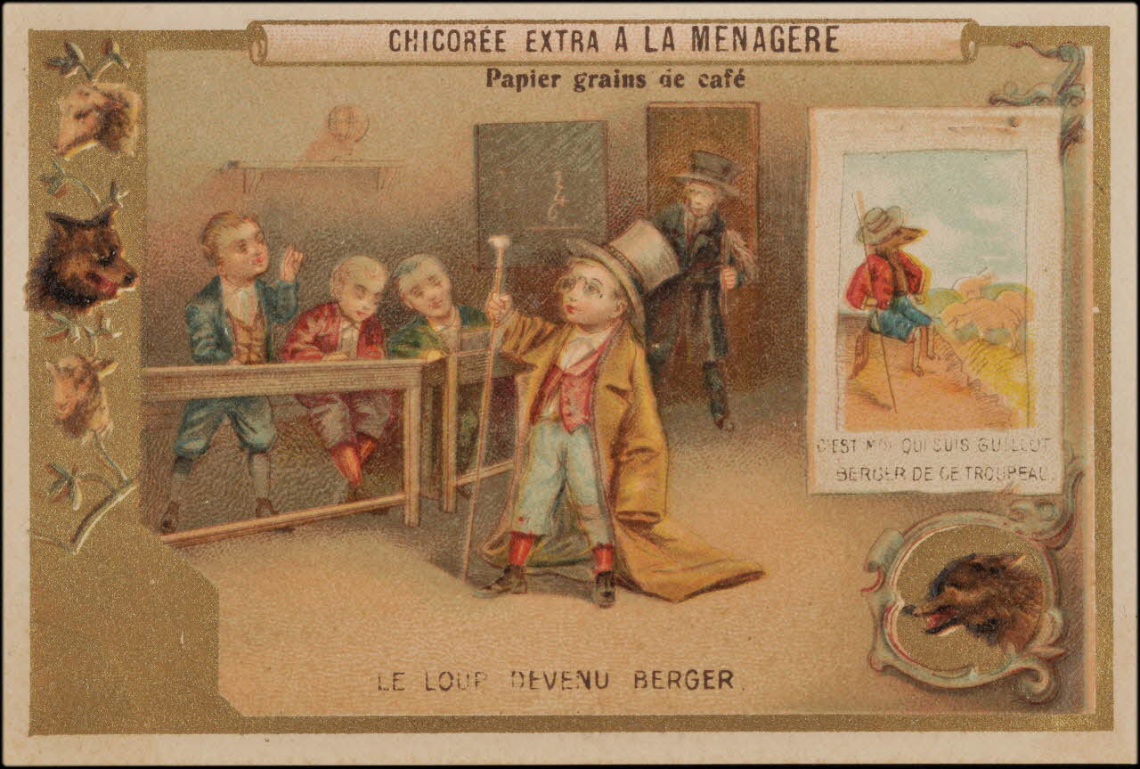 Romanet carte réclame chromo Paris 1900-1919 1995.1.4497.4 Photo