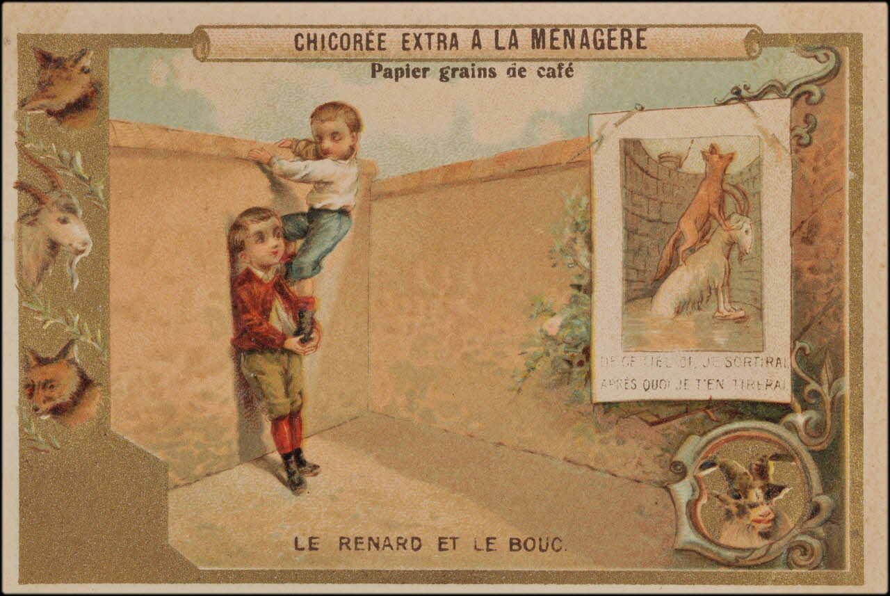 Romanet carte réclame chromo Paris 1900-1919 1995.1.4497.5 Photo