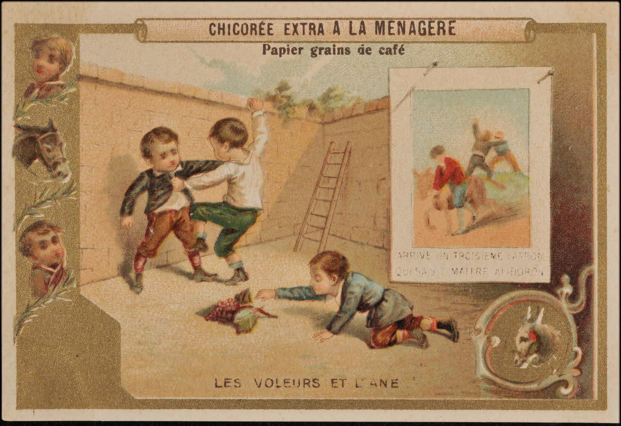 Romanet carte réclame chromo Paris 1900-1919 1995.1.4497.6 Photo
