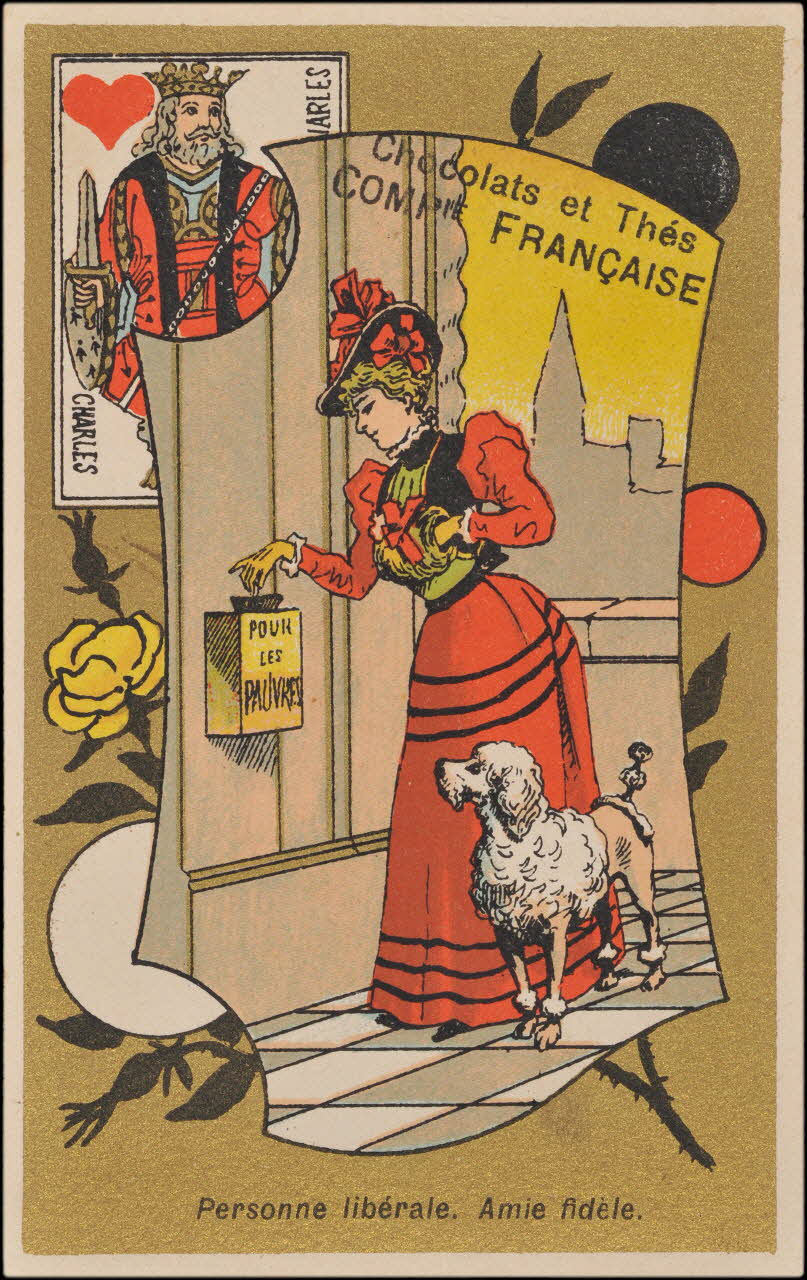 Romanet carte réclame chromo Paris 1900-1919 1995.1.4519.12 Photo