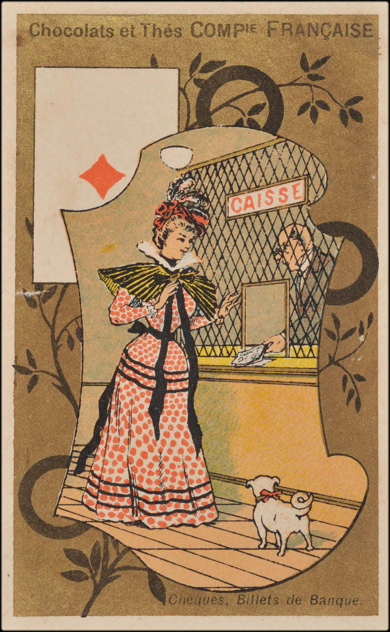 Romanet carte réclame chromo Paris 1900-1919 1995.1.4519.13 Photo