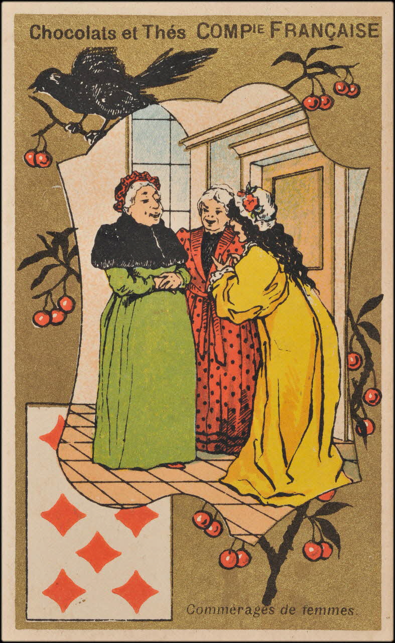 Romanet carte réclame chromo Paris 1900-1919 1995.1.4519.14 Photo