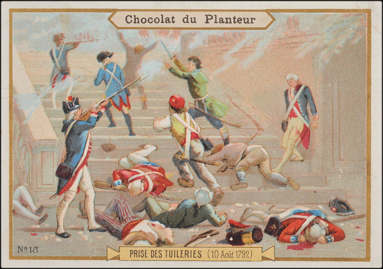 Romanet carte réclame chromo Paris 1877-1907 1995.1.452.11 Photo