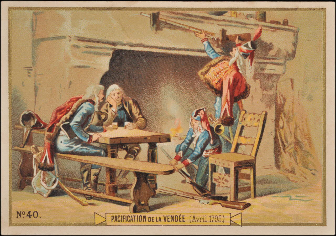 Romanet carte réclame chromo Paris 1877-1907 1995.1.452.16 Photo