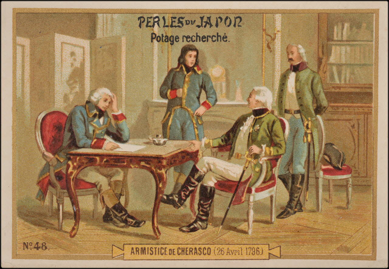 Romanet carte réclame chromo France 1877-1907 1995.1.452.20 Photo