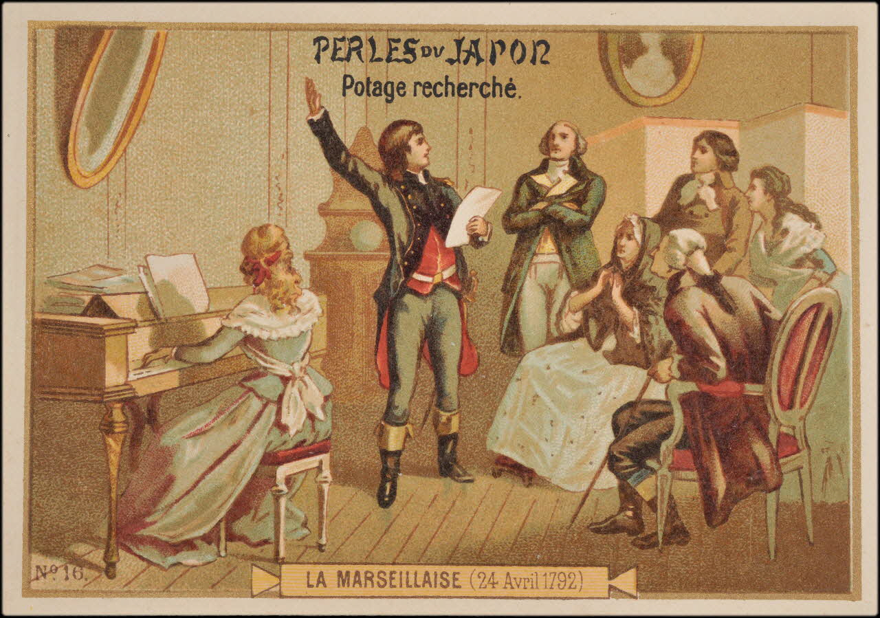 Isidore Pils ; Romanet carte réclame chromo Ile-de-France, France 1877-1907 1995.1.452.9 Photo