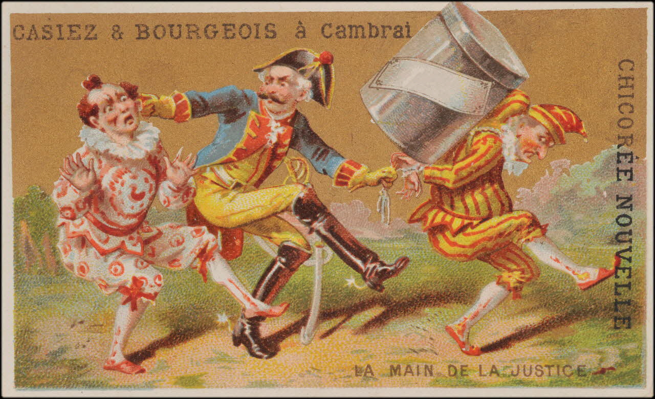 Romanet carte réclame chromo Paris 1878-1889 1995.1.4534.4 Photo