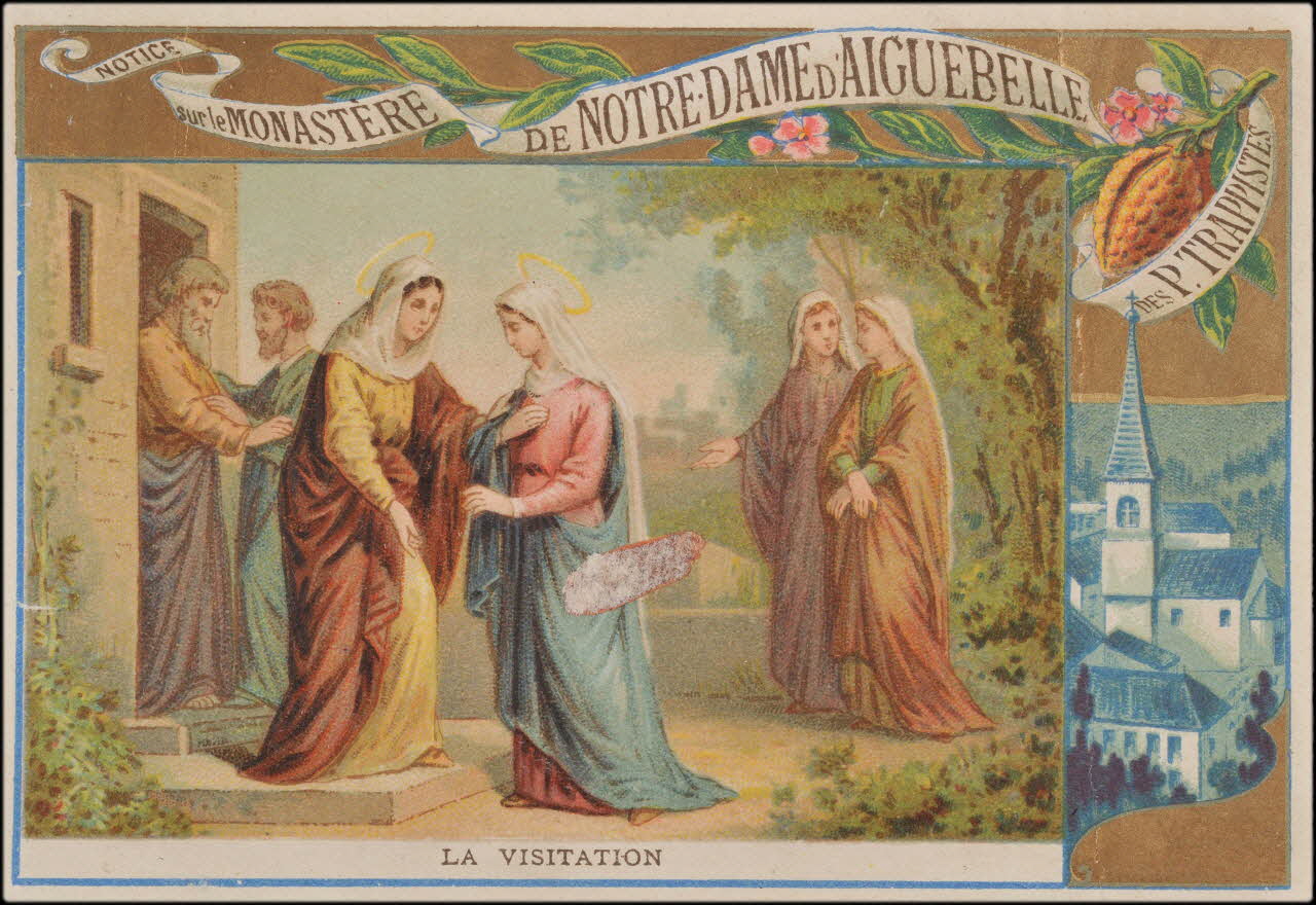 Romanet carte réclame chromo Paris 1877-1907 1995.1.454.1 Photo (c) Mucem