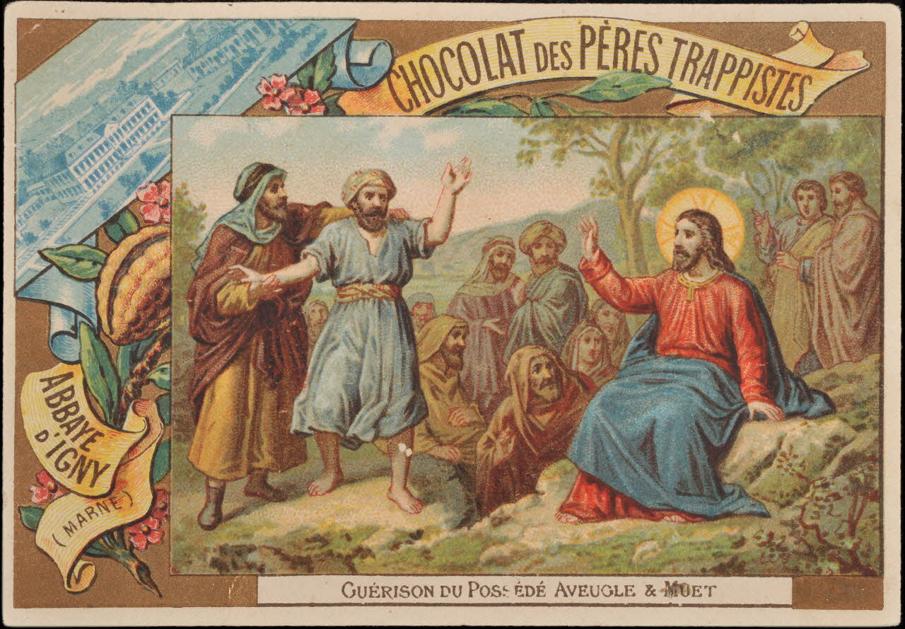 Romanet carte réclame chromo Paris 1877-1907 1995.1.454.10 Photo