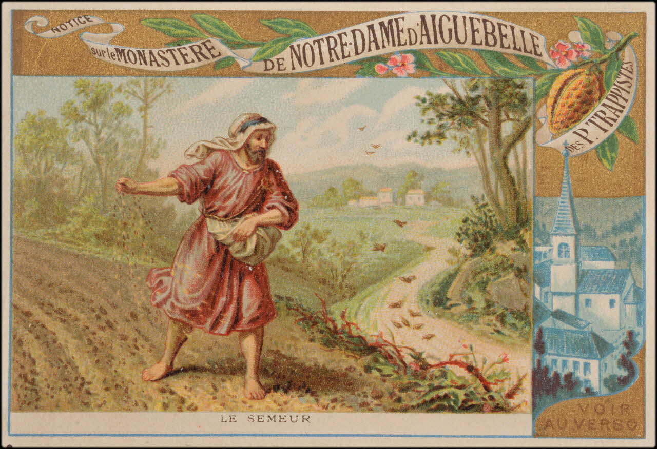 Romanet carte réclame chromo Paris 1877-1907 1995.1.454.12 Photo