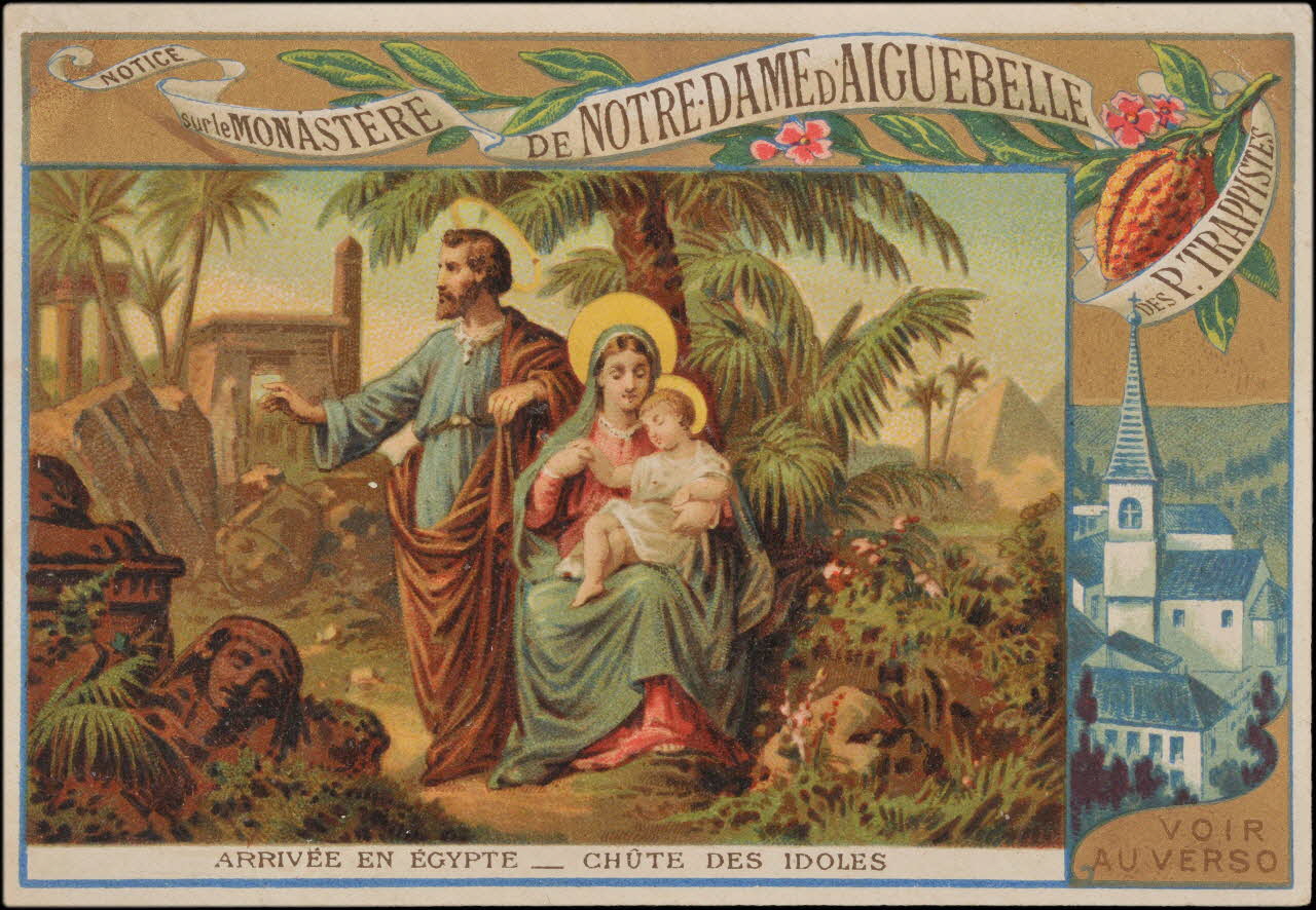 Romanet carte réclame chromo Paris 1877-1907 1995.1.454.4 Photo