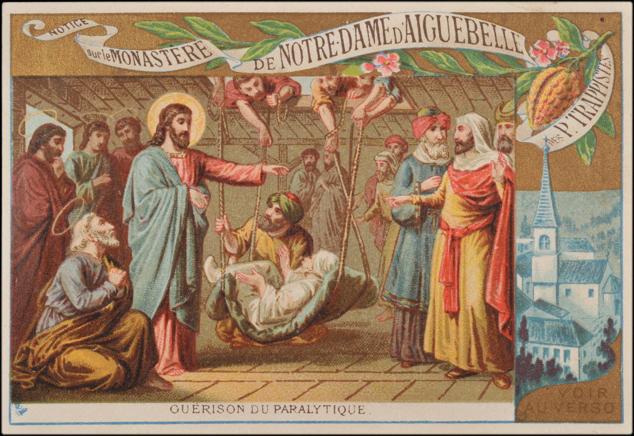 Romanet carte réclame chromo Paris 1877-1907 1995.1.454.7 Photo