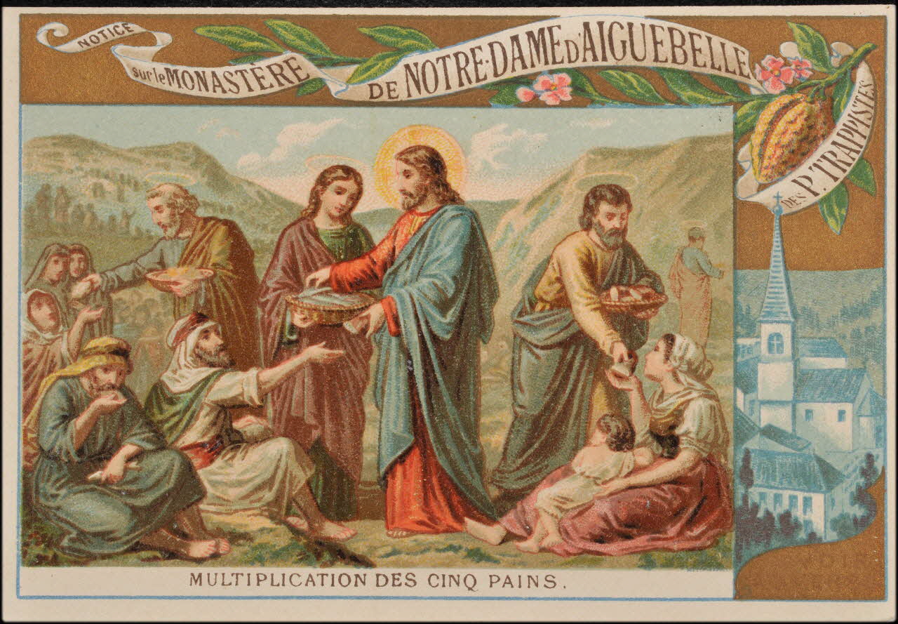 Romanet carte réclame chromo Paris 1877-1907 1995.1.454.9 Photo