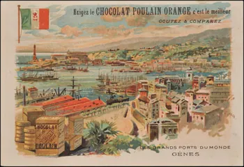 Tamagno ; Romanet ; La Lithographie Parisienne, Robin Directeur carte réclame chromo Paris 1900-1907 1995.1.4557.2 Photo