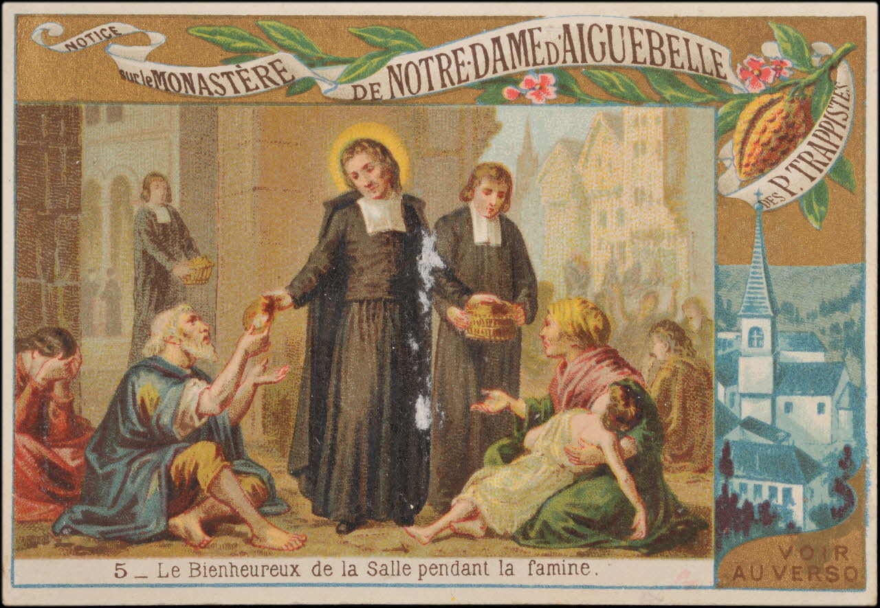 Romanet carte réclame chromo Paris 1877-1907 1995.1.456.3 Photo