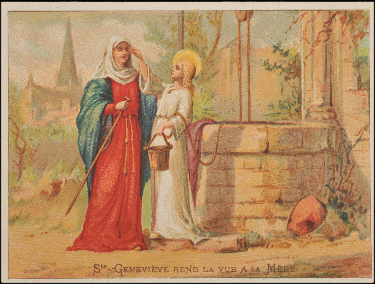 Romanet carte réclame chromo Paris 1877-1913 1995.1.458.14 Photo