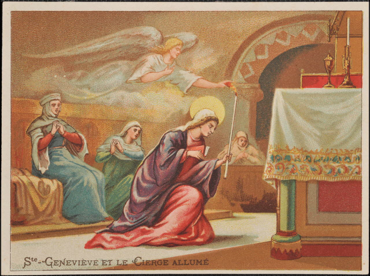 Romanet carte réclame chromo Paris 1877-1913 1995.1.458.15 Photo