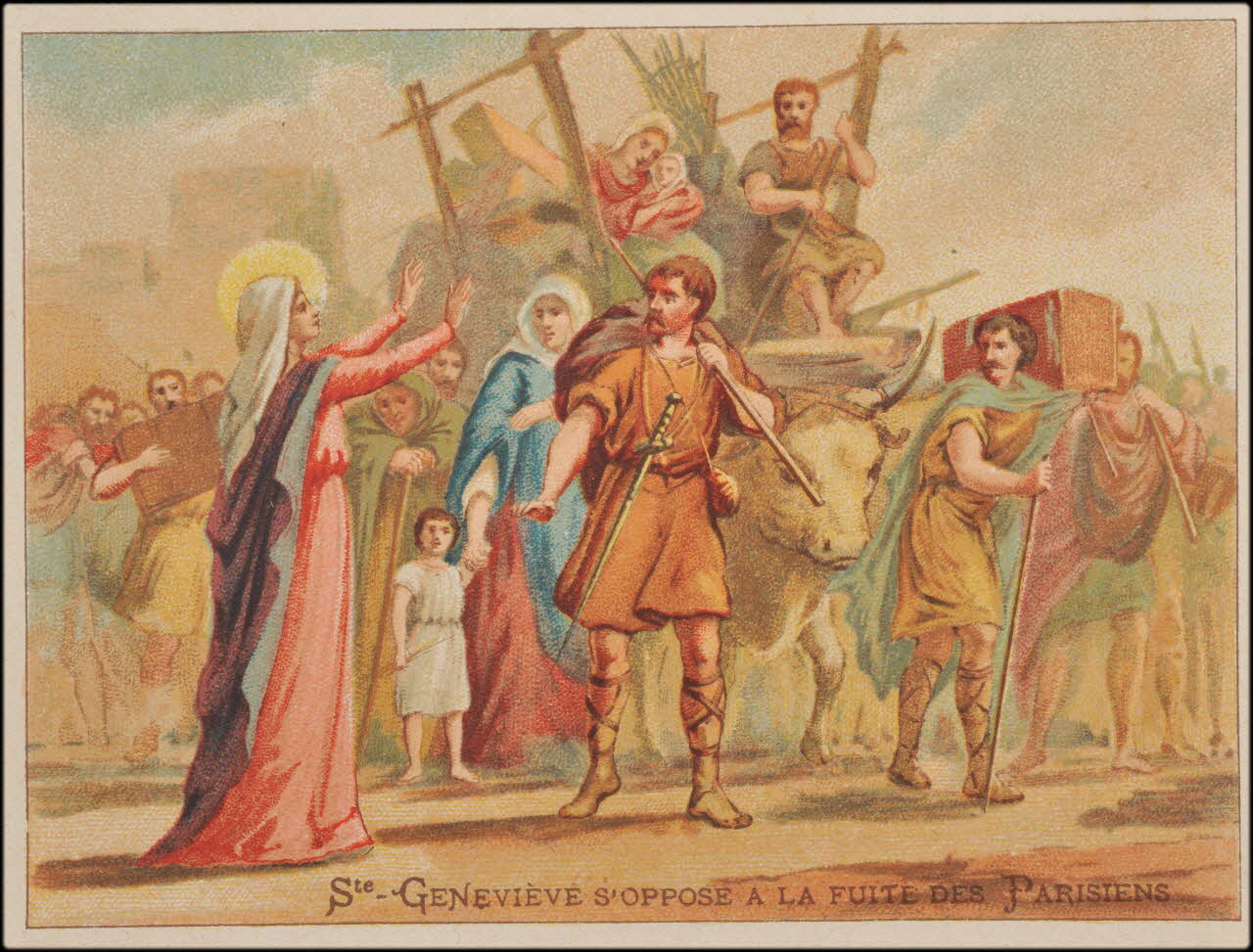 Romanet carte réclame chromo Paris 1877-1913 1995.1.458.16 Photo
