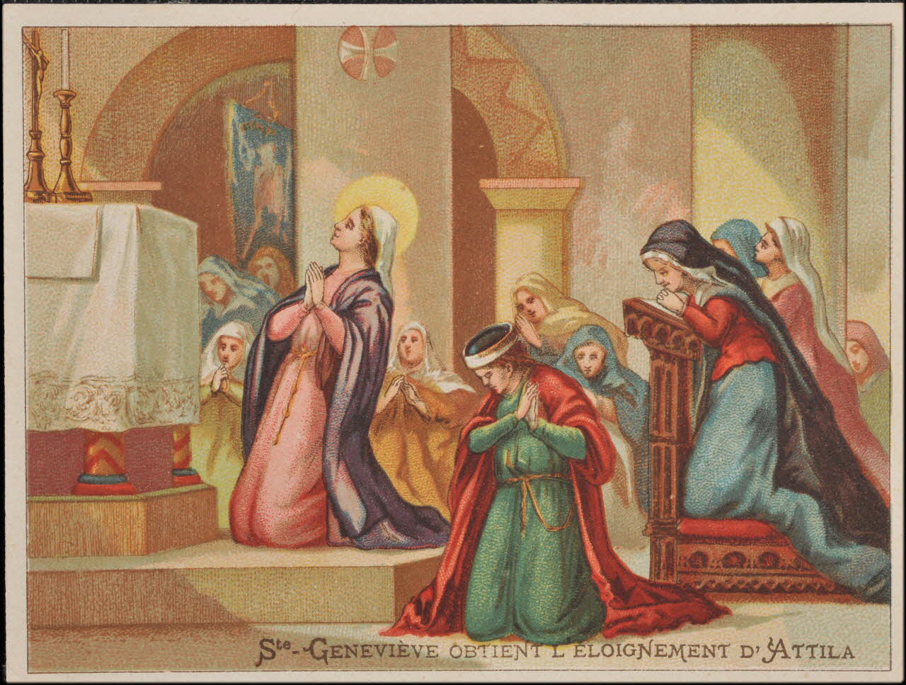 Romanet carte réclame chromo Paris 1877-1913 1995.1.458.17 Photo