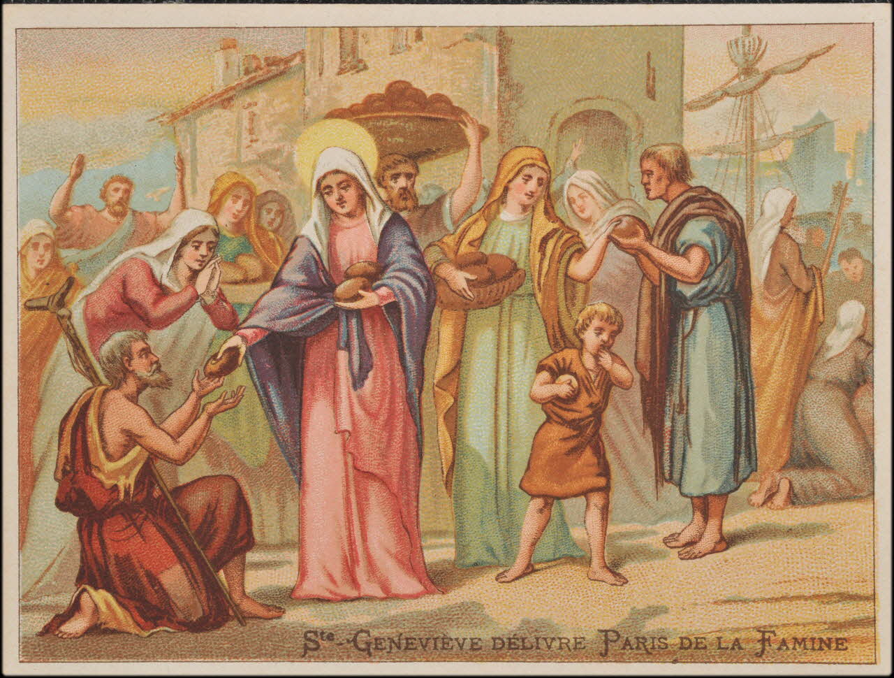 Romanet carte réclame chromo Paris 1877-1913 1995.1.458.18 Photo