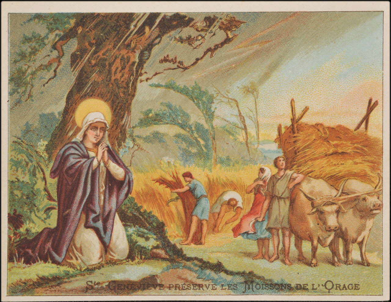 Romanet carte réclame chromo Paris 1877-1913 1995.1.458.19 Photo