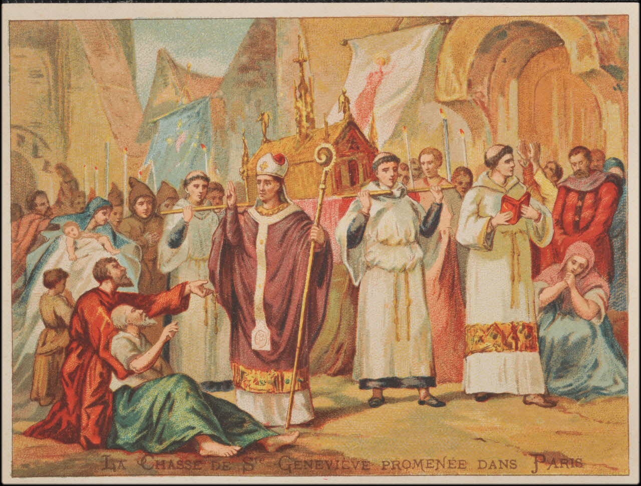 Romanet carte réclame chromo Paris 1877-1913 1995.1.458.20 Photo