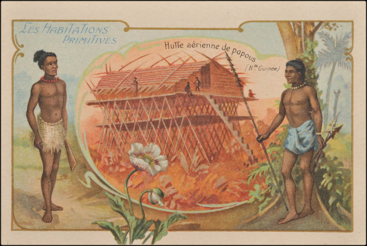 Romanet carte réclame chromo Paris 1877-1913 1995.1.462.11 Photo