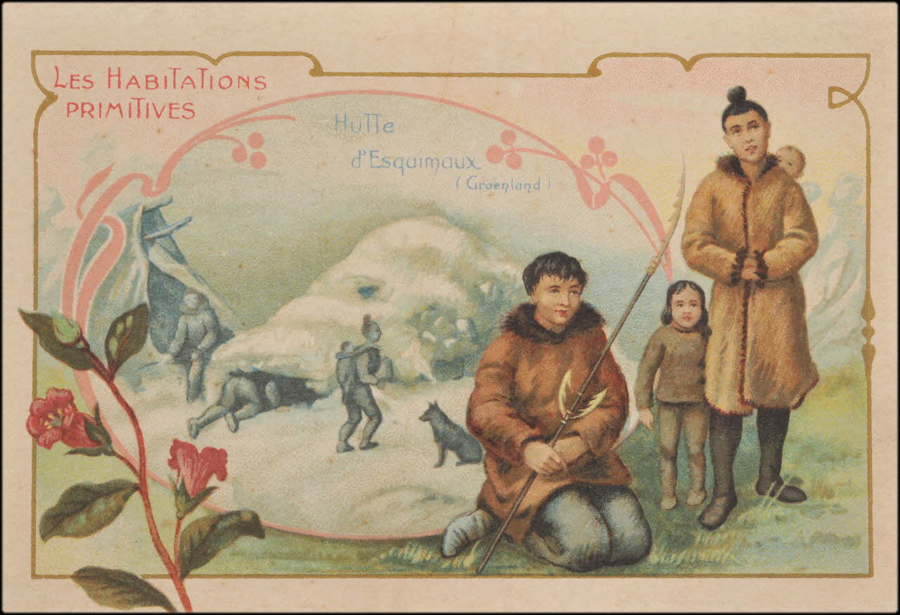 Romanet carte réclame chromo Paris 1877-1913 1995.1.462.13 Photo