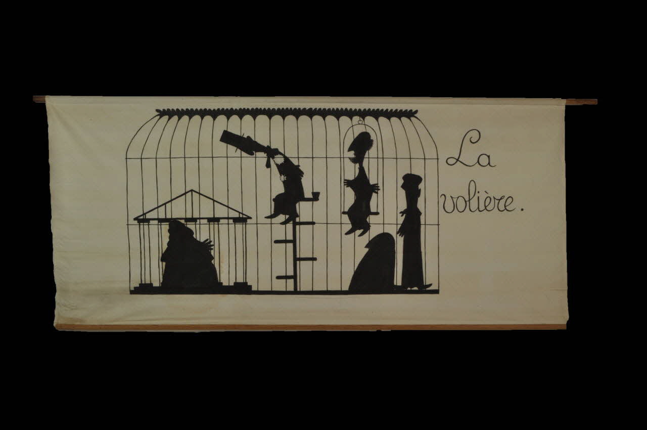 toile de fond de théâtre de marionnettes 1963.177.118 Photo Mucem