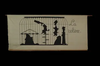 toile de fond de théâtre de marionnettes 1963.177.118 Photo Mucem