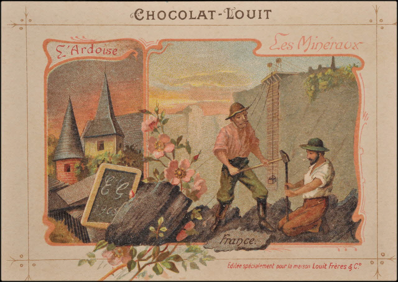 Romanet carte réclame chromo Paris 1877-1913 1995.1.463.4 Photo