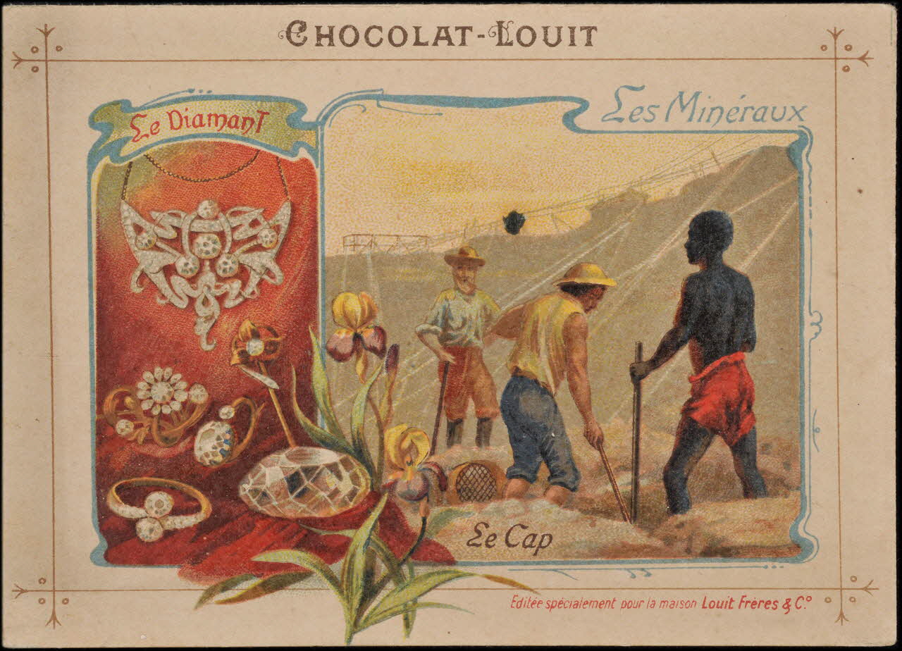 Romanet carte réclame chromo Paris 1877-1913 1995.1.463.6 Photo