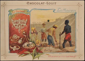 Romanet carte réclame chromo Paris 1877-1913 1995.1.463.6 Photo
