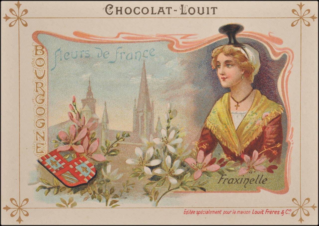 Romanet carte réclame chromo Paris 1877-1913 1995.1.464.10 Photo