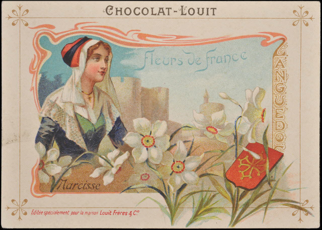 Romanet carte réclame chromo Paris 1877-1913 1995.1.464.15 Photo