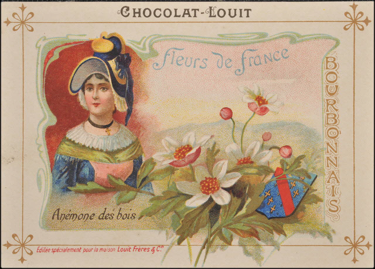 Romanet carte réclame chromo Paris 1877-1913 1995.1.464.2 Photo